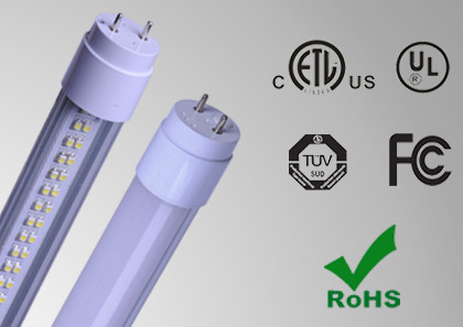 45W 4000Lm T8 LED Fluorescent Tube 3 Years Warranty For Commercial Lighting